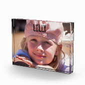 GRANDCHILD FOTO PERSONALISIERT-Block-Foto (Rechts)