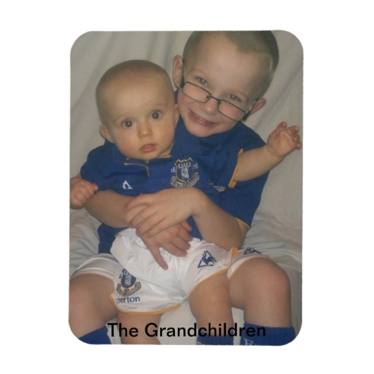 Grandchildren Flexi Magnet (Vertikal)