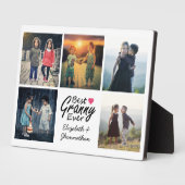 Grandchildren FotoCollage Bestes Granny je Geschen Fotoplatte (Seite)