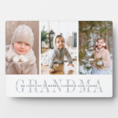 Grandchildren Photo Collage | Grandma Gift Fotoplatte (Vorderseite)