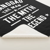 Granddad The Man Myth Legende Sherpadecke (3/4)