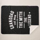 Granddad The Man Myth Legende Sherpadecke (Vorderseite (Horizontal))
