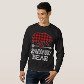 Granddaddy Bar Christmas Pajama Red Kariert Buffal Sweatshirt (Vorne ganz)