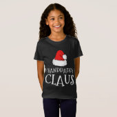 Granddaddy Claus Christmas Hat Family Group Matchi T-Shirt (Vorne ganz)