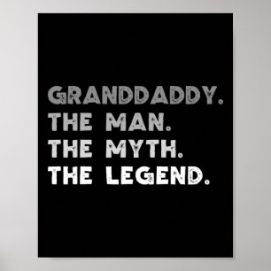 Granddaddy Der Mann der Mythos Die Legende Cool Gr Poster