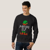 Granddaddy Elf Christmas Funny Xmas Sweatshirt (Vorne ganz)
