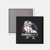 Granddadsaurus Dinosaur Opa Saurus Passendes T Magnet (Vorderseite/Rückseite)