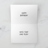 GRANDDAUGHTER AM GEBURTSTAG KARTE (Innenseite)