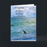 *GRANDDAUGHTER* GEBURTSTAG RAINBOW FÜR SIE! KARTE<br><div class="desc">VIELEN DANK,  DASS SIE VON 1 MEINER 8 GESCHÄFTE GESCHLOSSEN HABEN!</div>