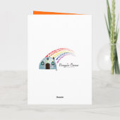 Granddaughter Halloween Card: Three Sweet Treats Karte (Rückseite)