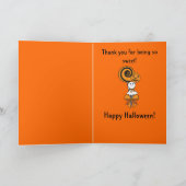 Granddaughter Halloween Card: Three Sweet Treats Karte (Innenseite)