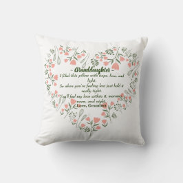 GRANDDAUGHTER PILLOW KISSEN
