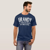 Granddefinitionen nur wie normale Opa T-Shirt (Vorne ganz)