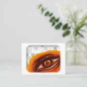 Grande: 3,5" x 2,5" Tarjeta de visita Visitenkarte (Stehend Vorderseite)