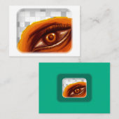 Grande: 3,5" x 2,5" Tarjeta de visita Visitenkarte (Vorne/Hinten)