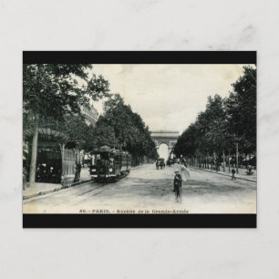 Grande Armée Paris Frankreich 1908 Vintage Postkarte