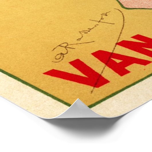 Grande Brasserie Van Velsen Poster (Ecke)