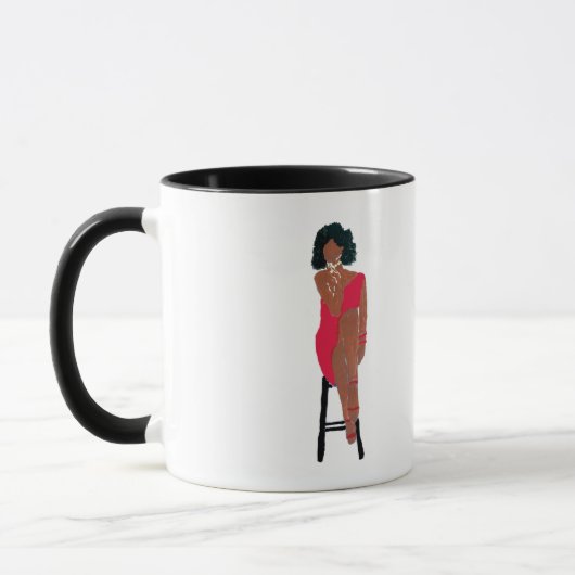 Grande Diva Tasse Personalisierte Umarmung (Links)