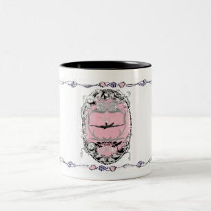 Grande Jete in geblühter ovaler Tasse