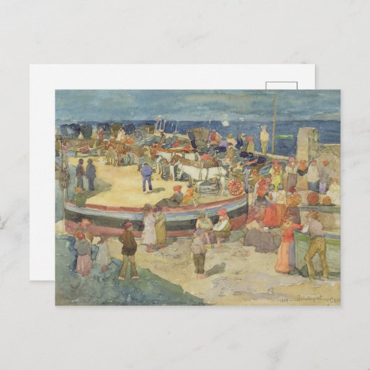 Grande Marina, Capri Postkarte (Vorne/Hinten)