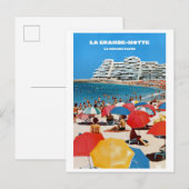 Grande-Motte, Postkarte QZE32F5-5 (Vorne/Hinten)