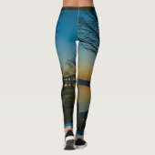 Grande Stream Landscape, Flores, Uruguay Leggings (Rückseite)
