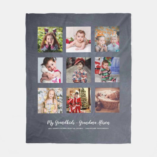 GRANDELEMENTE FOTO GIFTS - Tafel Fleecedecke (Vorderseite)