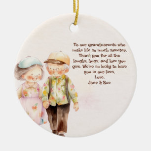 Grandeliertag Keramik Ornament