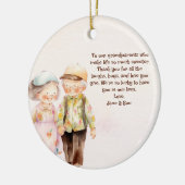 Grandeliertag Keramik Ornament (Links)