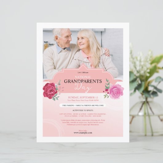 Grandeliertagsveranstaltung Flyer (Stehend Vorderseite)