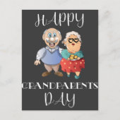 Grandeltern Day Sign Cards Postkarte (Vorderseite)