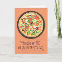 Grandeltern Day Tween Teen Pizza von uns allen