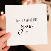 Grandeltern Einfache Schwangerschaftsankündigung K Ankündigung