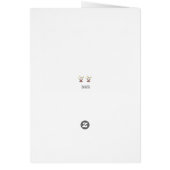 Grandeltern gratulieren Cards zu Twins (Hinten)