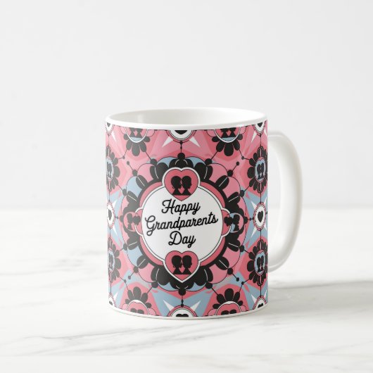 Grandeltern Tagesgeschenk Idee Kaffeetasse (VorderseiteRechts)