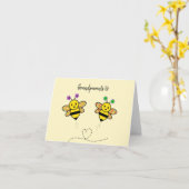 Grandeltern zu beglückwünschen Glückwunsch zu den  Karte (Gelbe Blume)