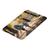 Grandelterntag Grandma Spaziergang im Park Magnet (Linke Seite)