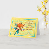 Grandelterntagkarte für Oma & Opa Karte (Gelbe Blume)