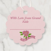 Grandelterntags-Geschenktags Geschenkanhänger (Rückseite)