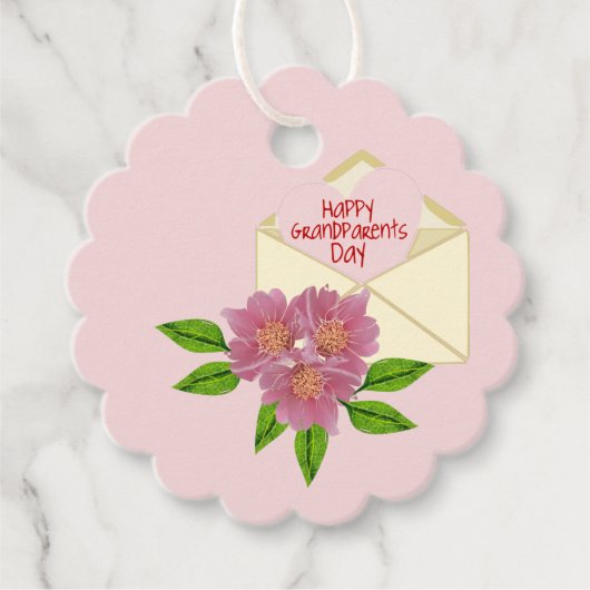 Grandelterntags-Geschenktags Geschenkanhänger (Vorderseite)