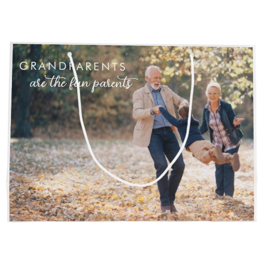 Grandelterntagsbeutel Große Geschenktüte (Rückseite)