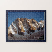 Grandes Jorasses Mont Blanc Massif Französische Al Puzzle (Horizontal)