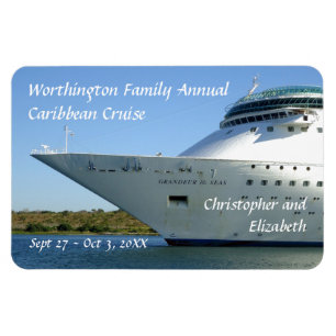 Grandeur, der auf dem Kanalstateroom-Türmarkierer Magnet