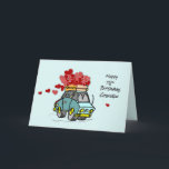 Grandfather 78th Birthday Car Load of Hearts Karte<br><div class="desc">Have this card ready now so you would be able to give it to your grandpa once he celebrates his 78th birthday soon. If you want to send him lots of love on his special day then this is the card to use.</div>