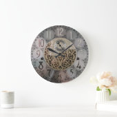 Grandfather Acrylic Wall Clock Große Wanduhr (Zuhause)