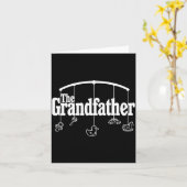 Grandfather Funny Quote Design For Grandpas Karte (Gelbe Blume)