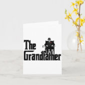 Grandfather Funny Quote Design For Grandpas Karte (Gelbe Blume)