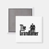 Grandfather Funny Quote Design For Grandpas Magnet (Vorderseite/Rückseite)
