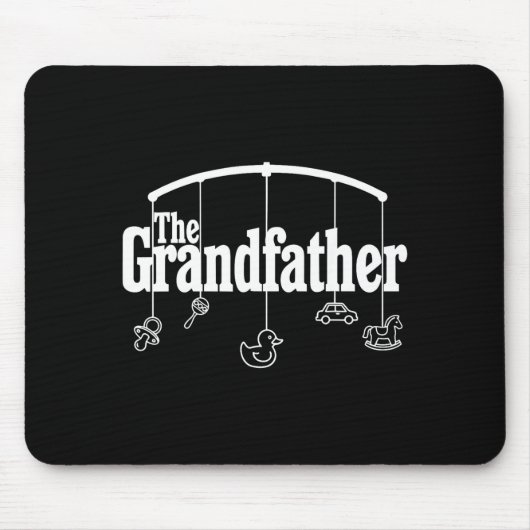 Grandfather Funny Quote Design For Grandpas Mousepad (Vorne)