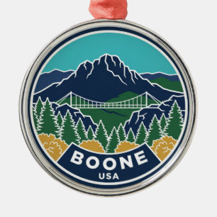 Grandfather Mountain North Carolina Ornament Aus Metall